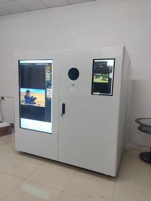 गुणवत्ता सुपरमार्केट ऑटोमेटेड रिवर्स रीसाइक्लिंग मशीनें पीईटी बोतलों / धातु डिब्बों के लिए रिवार्ड कूपन / डिजिटल जमा कारखाना