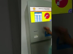 आर्थिक पोर्टेबल आरवीएम वेंडिंग मशीन प्लास्टिक की बोतल ऑटो सेवा केंद्र, इकट्ठा प्रकार सीई अनुमोदन