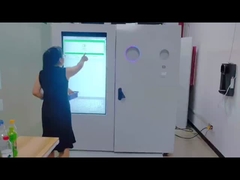 एआई विजन के साथ बुद्धिमान रिवर्स वेंडिंग मशीन बारकोड का पता लगाएं कस्टम भाषा समर्थन का पता लगाएं